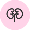Blood filtration hampered icon